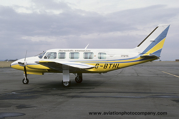 Burnthills Aviation Piper PA-31-350 Navajo ChieftainG-BTHL (1979)