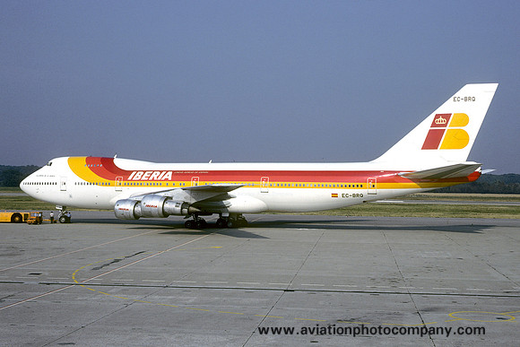 Iberia Boeing 747-200B EC-BRQ (1984)