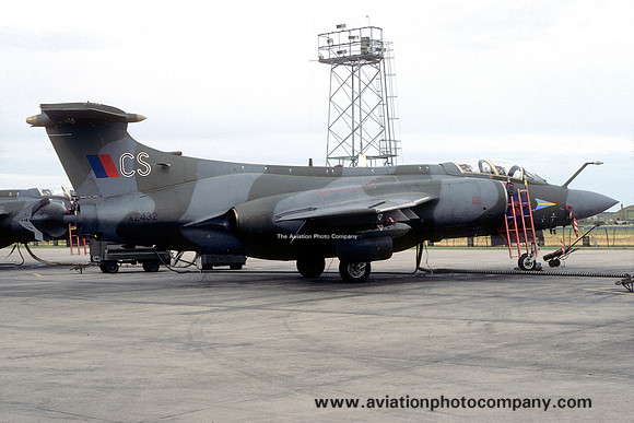 RAF 208 Squadron Blackburn Buccaneer S.2 XZ432/CS (1984)