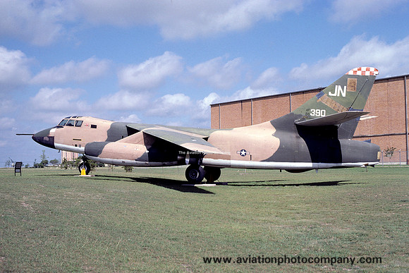 USAF 363 TRW Douglas WB-66D 55-0390 displayed at Lackland AFB (1978)