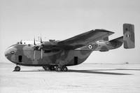 RAF 84 Squadron Blackburn Beverley C.1 XM106/S (1966)