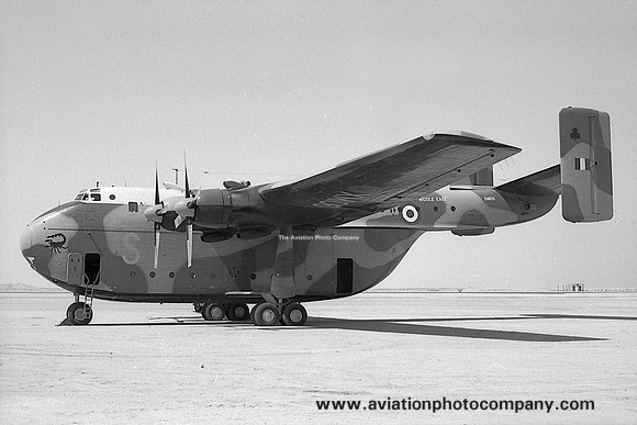 RAF 84 Squadron Blackburn Beverley C.1 XM106/S (1966)