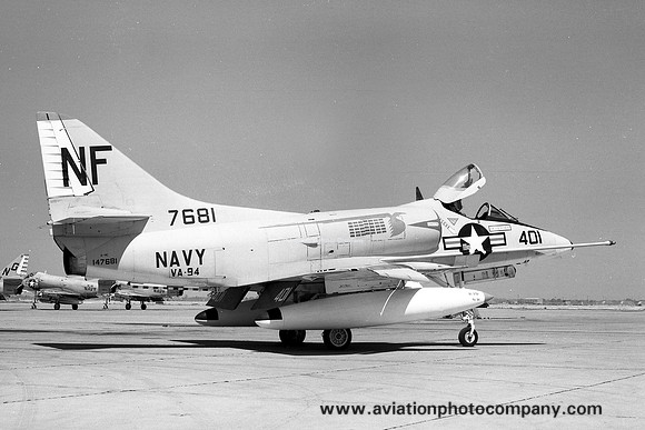 US Navy VA-94 Douglas A-4C Skyhawk 147681/NF-401