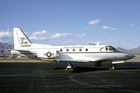 US Navy VRC-30 North American CT-39G Sabreliner 160056/RW (1980)