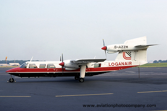 Loganair Britten Norman Trislander G-AZZM (1975)