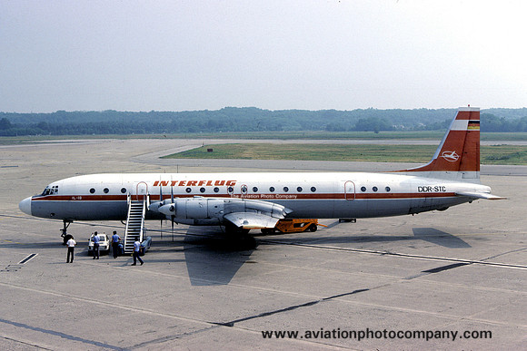 Interflug Ilyushin Il-18 DDR-STC (1984)