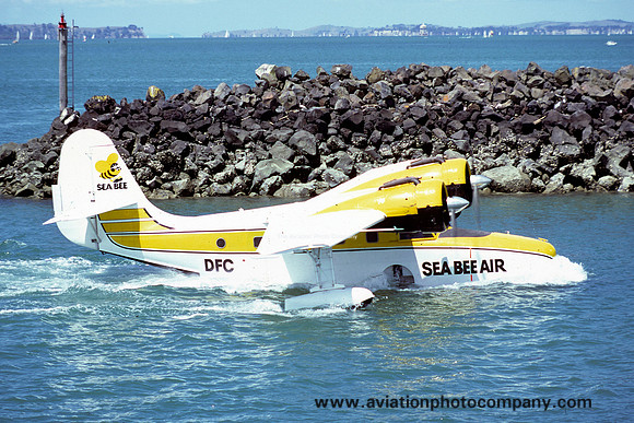 Sea Bee Air Grumman G-21A Goose ZK-DFC (1977)