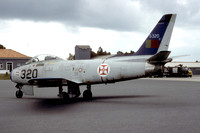Portuguese Air Force North American F-86F Sabre 5320 (1984)