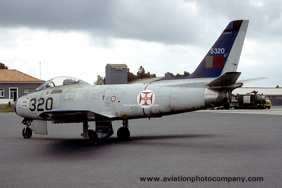 Portuguese Air Force North American F-86F Sabre 5320 (1984)
