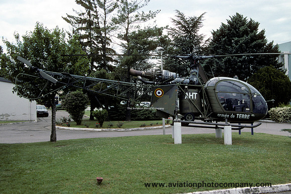 French Army Sud Alouette II 1949/AHT displayed at Valence (2003)