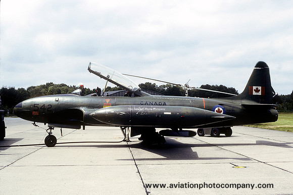 Canadian AF 1 CAG Lockheed T-33AN 133542 (1984)