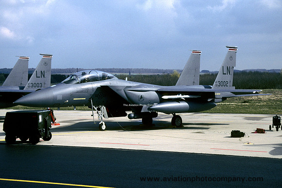 USAF 48 FW 494 FS McDonnell Douglas F-15E Strike Eagle 00-3002/LN (2004)