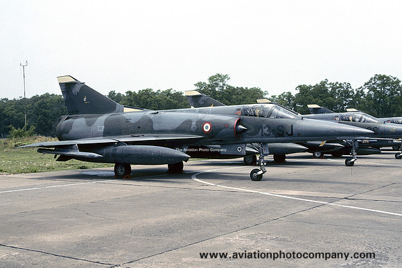 French Air Force EC3/13 Dassault Mirage 5F 19/13-SJ (1992)
