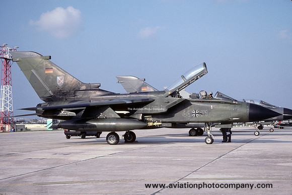 German Air Force JBG31 Panavia Tornado IDS 44+71 at Malta Luqa IAP (2003)