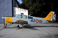 Spanish Air Force Ala 42 Beech F33C Bonanza E.24A-1/42-01 (1988)