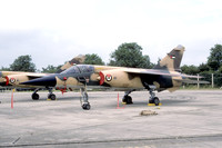 Jordanian Air Force 25 Squadron Dassault Mirage F.1E 107 at IAT Fairford (1987)