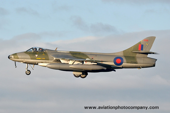 Hawker Hunter Aviation Hawker Hunter F.58 ZZ190 at RAF Coningsby (2013)