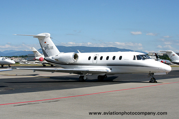 Cessna 650 Citation III D-CLUE at Geneva (2008)