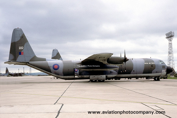 RAF Lyneham Transport Wing Lockheed C-130K Hercules C.3 XV222 (1987)