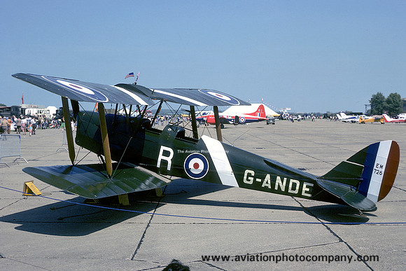 De Haviland Tiger Moth G-ANDE/EM726 (1978)