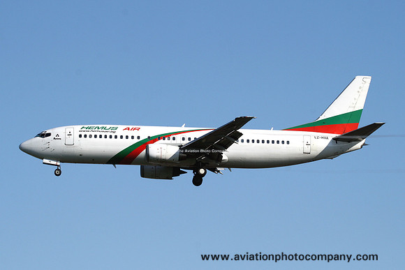 Hemus Air Boeing 737-4Y0 LZ-HVA (2008)
