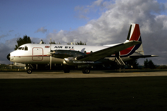 Air BVI Hawker Siddeley HS.748 G-ATMI (1981)