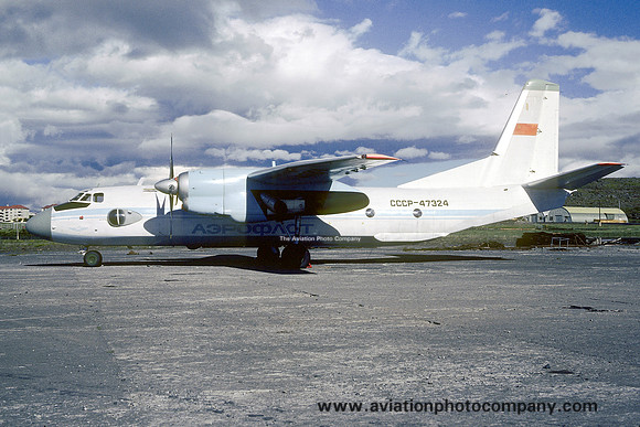 Aeroflot Antonov An-26 CCCP-47324 on delivery to the Cuban Air Force (1978)
