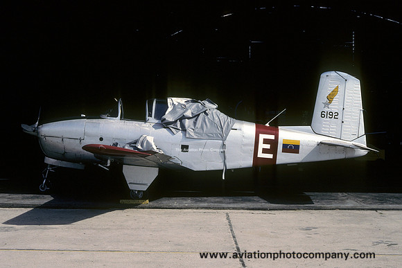 Venezuelan Air Force Beech T-34A Mentor 6192 (1990)