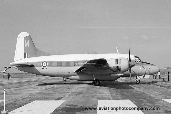 RAF 5 FTS Vickers Varsity T.1 WF331/M (1973)
