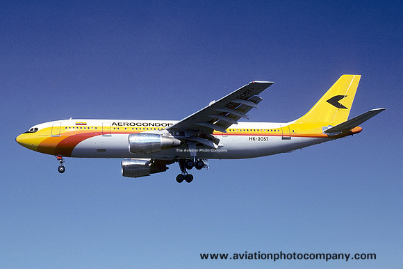 Aerocondor Colombia Airbus A300B4-2C HK-2057 (1978)