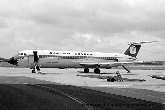 Dan Air London BAC-111 G-BDAS (1976)