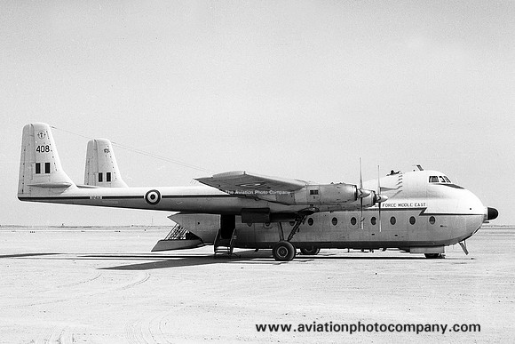 RAF 105 Squadron AWA Argosy C.1 XP408 (1966)