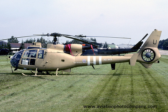Army Air Corps 4 Regiment Westland Gazelle AH.1 XZ343 (1991)