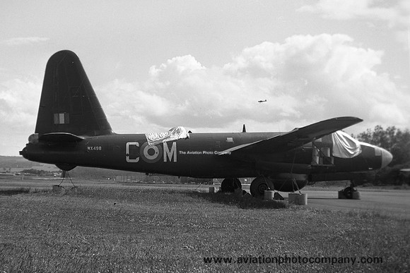 RAF 236 OCU Lockheed Neptune MR.1 WX498 stored at RAF Kinloss