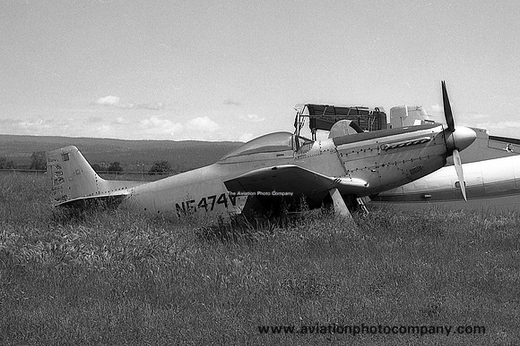 North American P-51D-30-NA Mustang N5474V at Chico (1978)