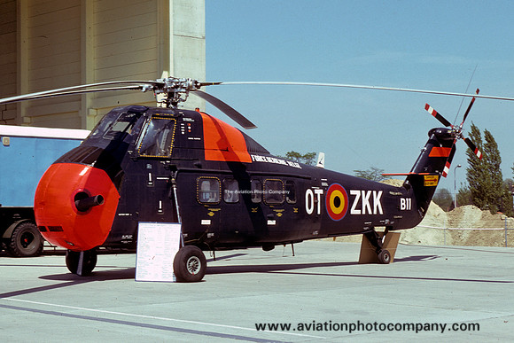 Belgian Air Force Sikorsky H-34A B11/OT-ZKK (1976)