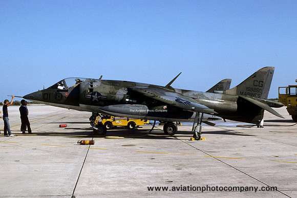 US Marines VMA-231 McDonnell Douglas AV-8A Harrier 152958/CG-01 (1980)