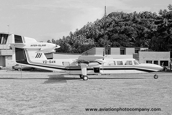 Inter Island Airways Britten Norman BN-2 Trislander VQ-SAN (1977)