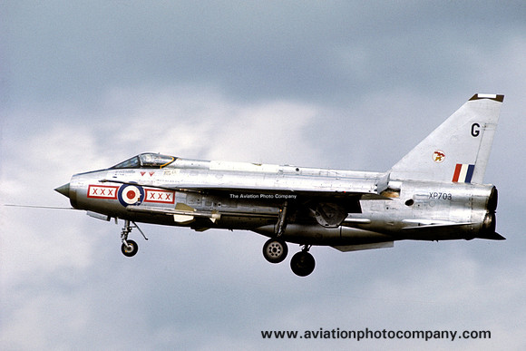 RAF 29 Squadron English Electric Lightning F.3 XP703/G