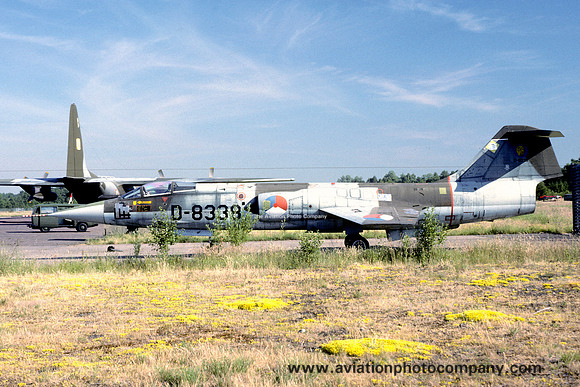 Dutch Air Force Lockheed/Fokker F-104G Starfighter D-8338 (1989)