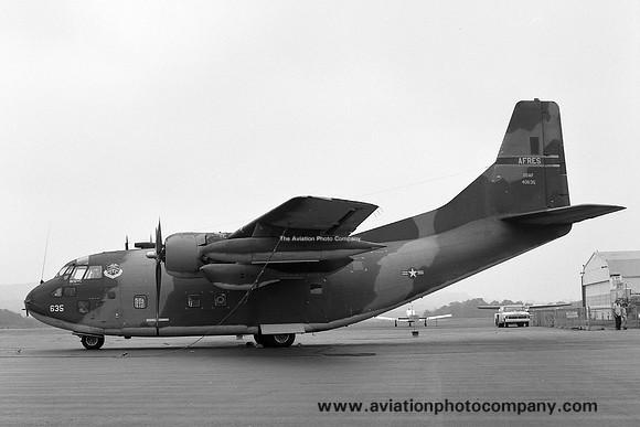 USAF 302 TAW Fairchild C-123K Provider 54-0635