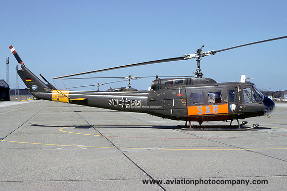 German Air Force HTG64 Bell/Dornier UH-1D Iroquois 70+55 (1980)