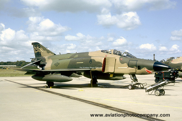 USAF 26 TRW 38 TRS McDonnell RF-4C Phantom 72-0153/ZR (1982)