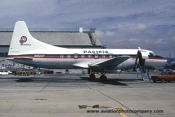 Pacific Airlines Convair 240 N91237 (1977)