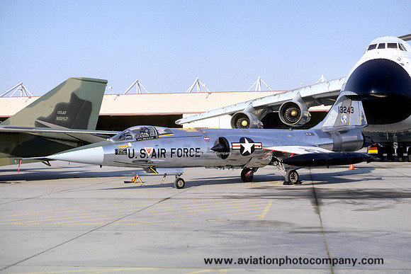 USAF 58 TTW Lockheed F-104G Starfighter 63-13243 (1981)