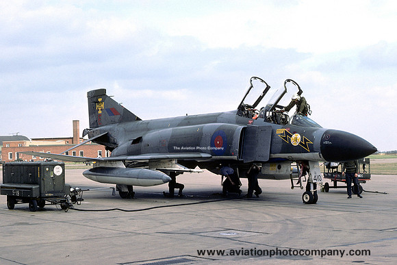 RAF 111 Squadron McDonnell F-4M Phantom FGR.2 XV410/E (1975)