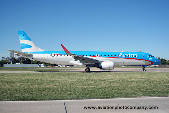 Austral Embraer ERJ-190 LV-CEU at Buenos Aires Jorge Newbery (2013)