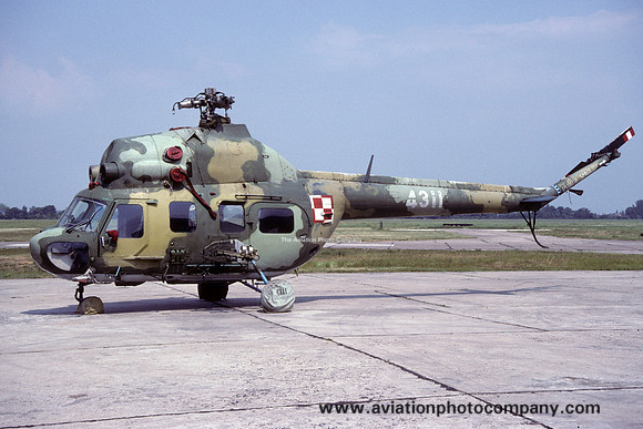 Polish Air Force Mil Mi-2 4311 (1993)