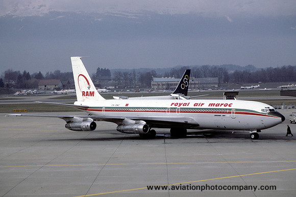 Royal Air Maroc Boeing 707-351C CN-RMC (1976)