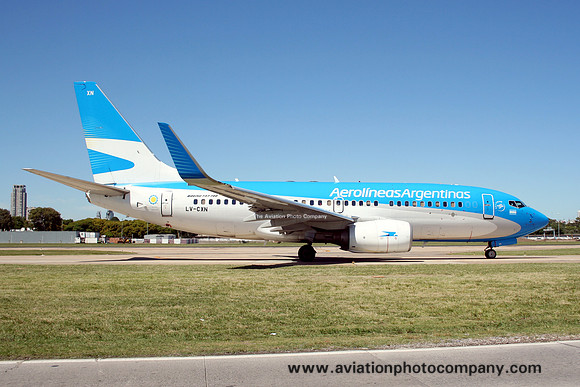 Aerolineas Argentinas Boeing 737-700 LV-CXN at Buenos Aires (2013)